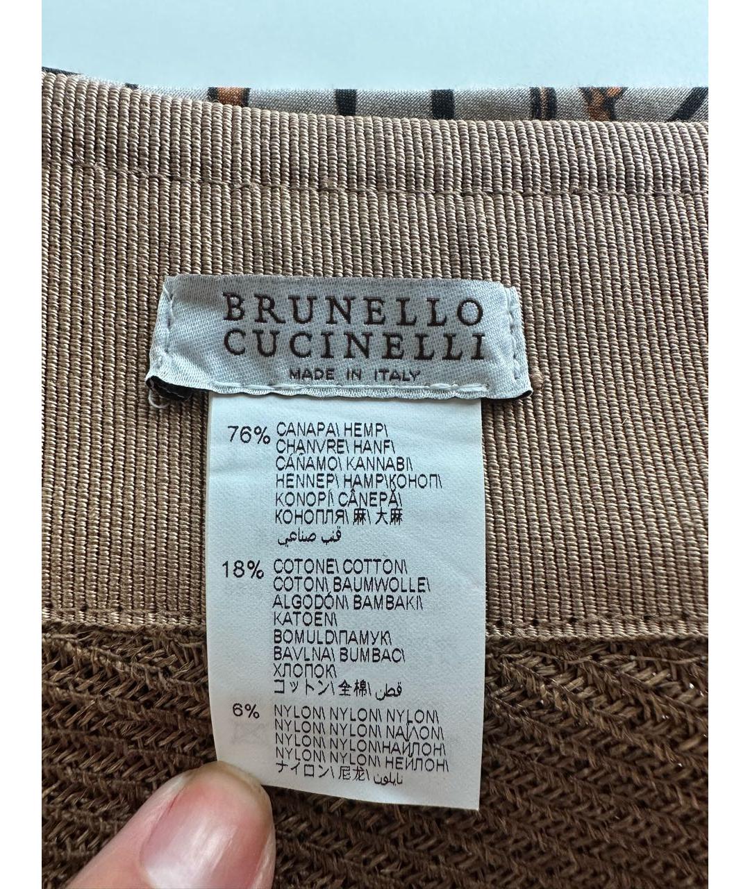 BRUNELLO CUCINELLI Мульти кепка, фото 4