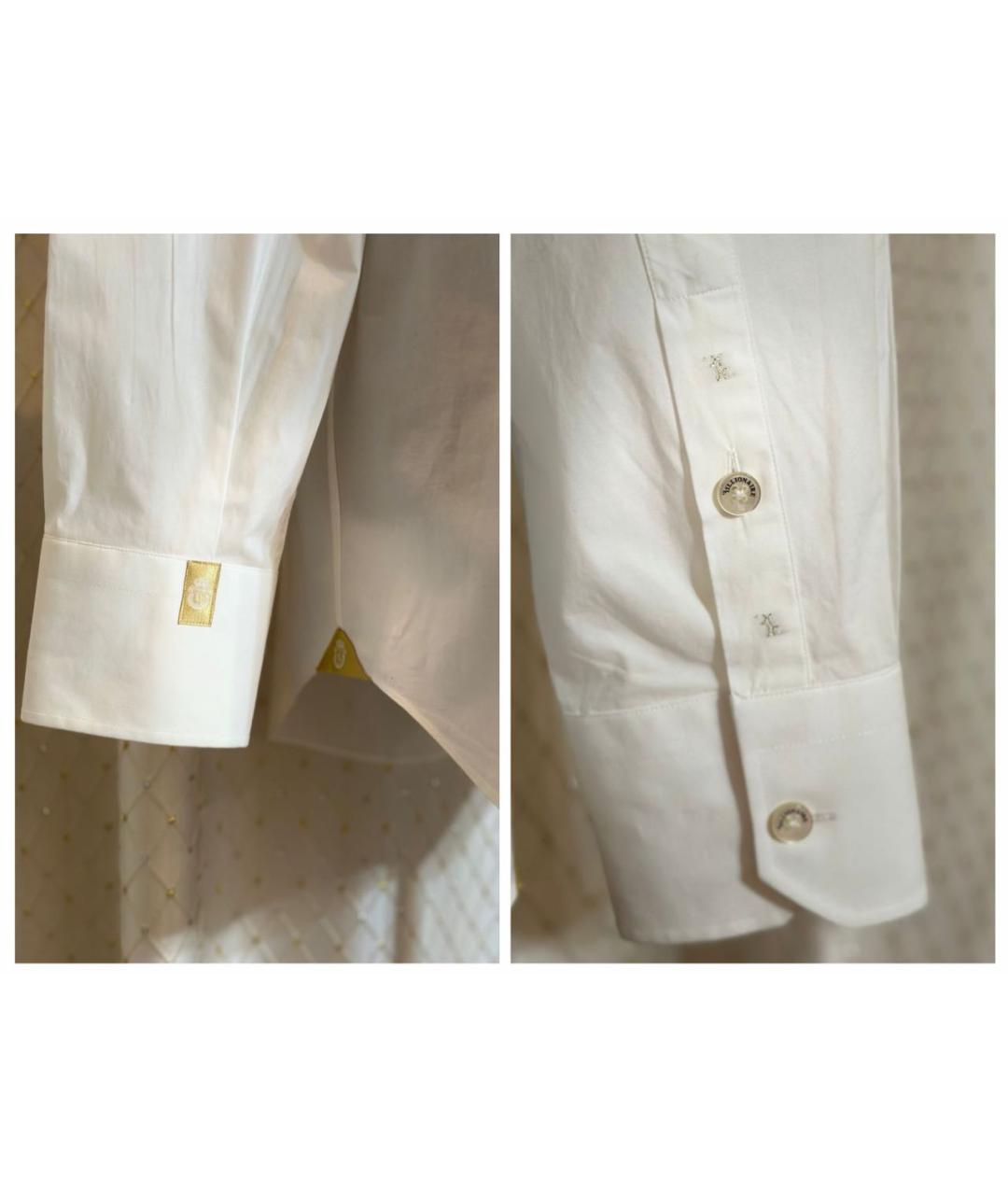 BILLIONAIRE Белая классическая рубашка, фото 6