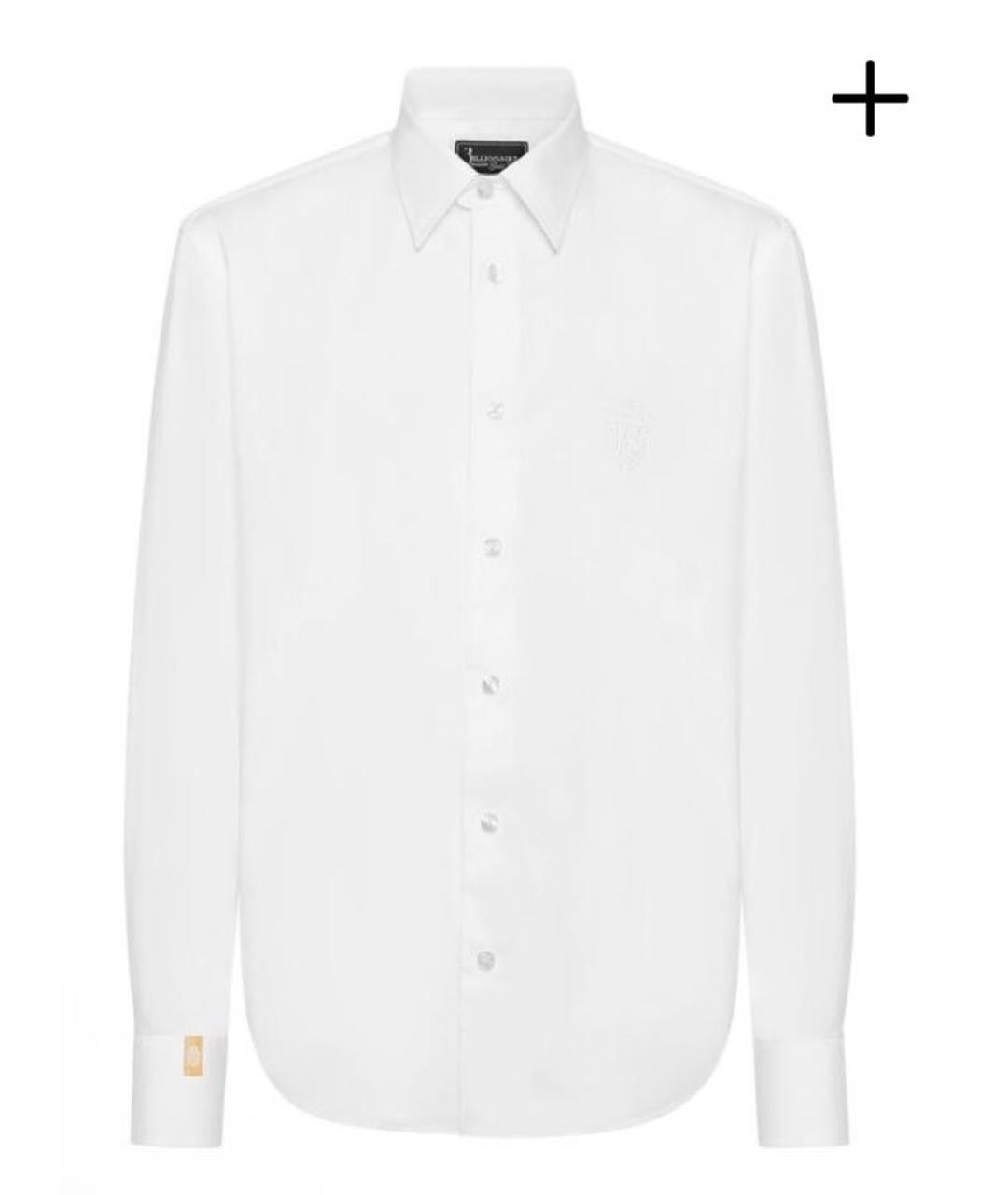 BILLIONAIRE Белая классическая рубашка, фото 3