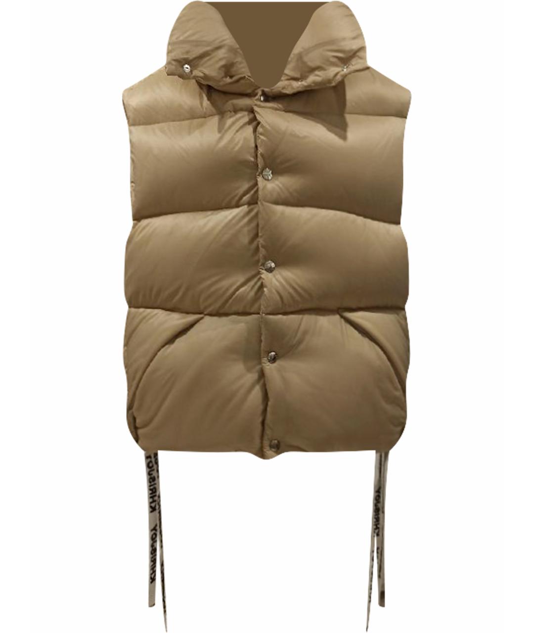 KHRISJOY Бежевый полиамидовый жилет, фото 1