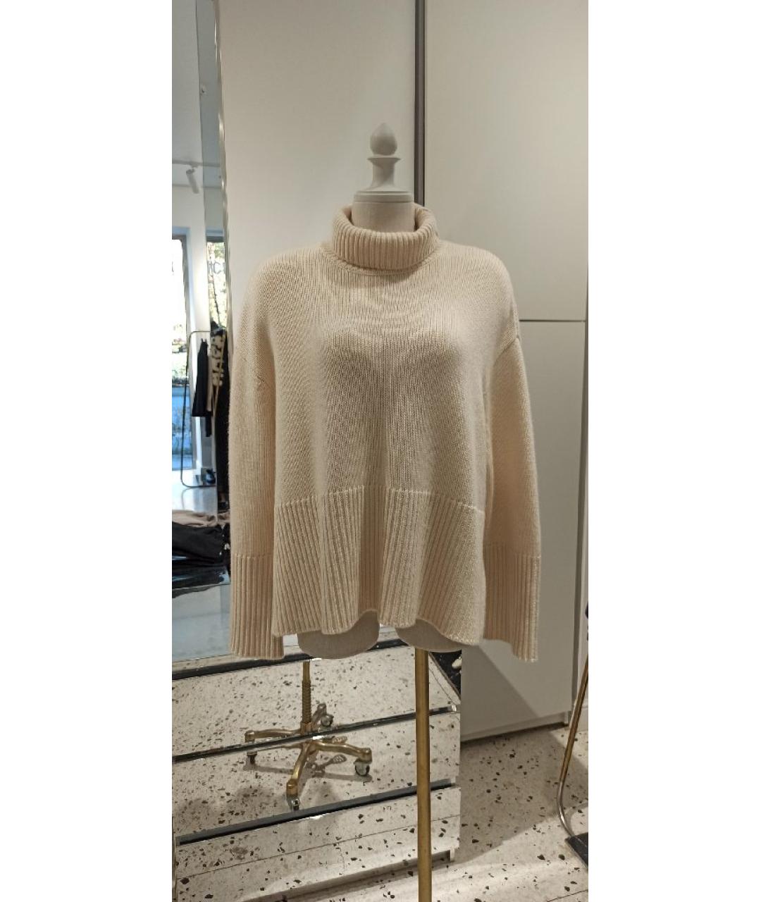 TOTEME Бежевый кашемировый джемпер / свитер, фото 2