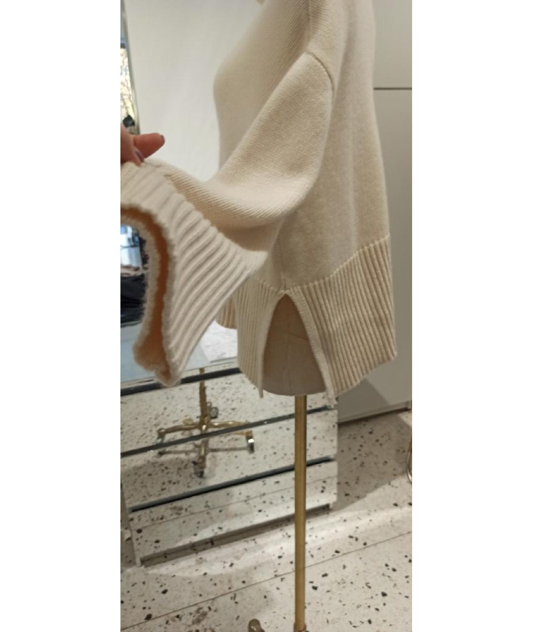 TOTEME Бежевый кашемировый джемпер / свитер, фото 4