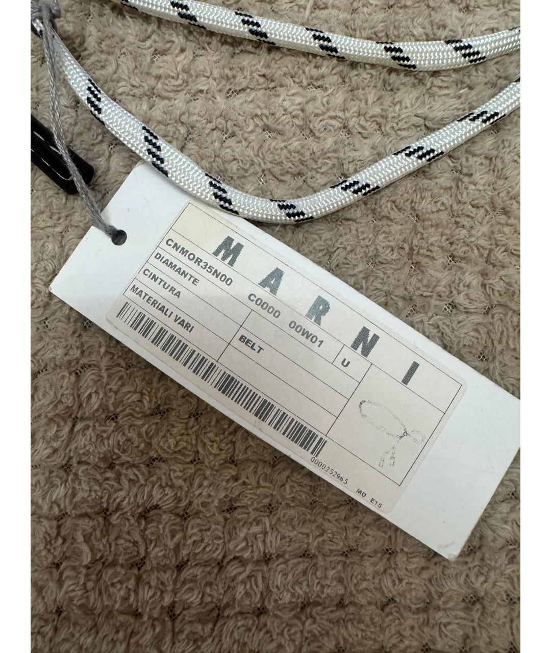 MARNI Белый ремень, фото 3