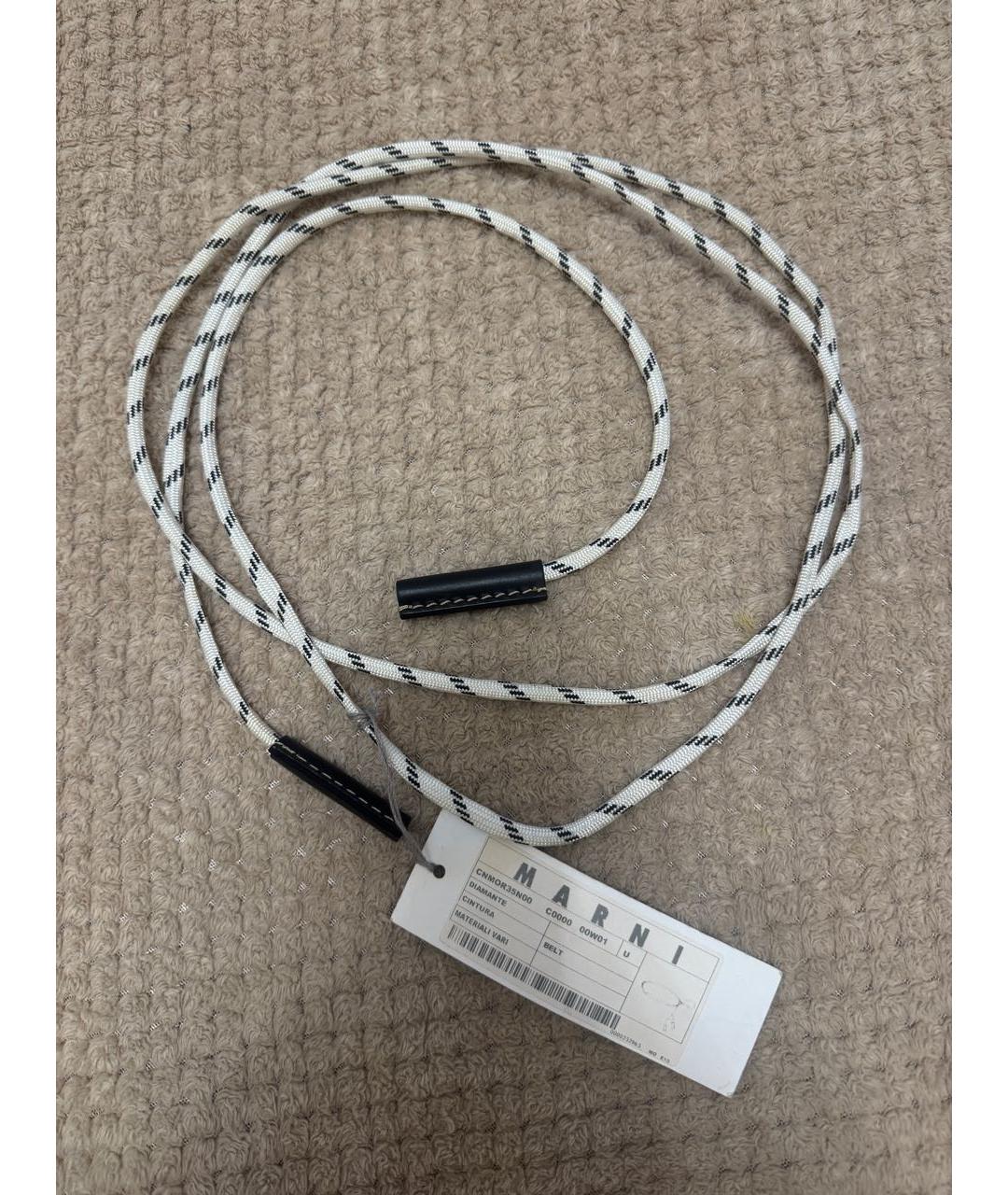 MARNI Белый ремень, фото 6