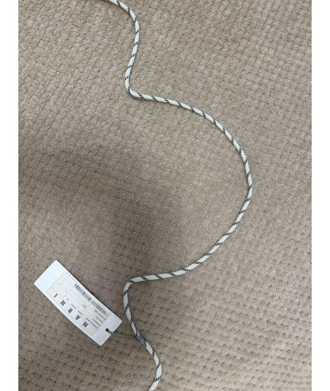 MARNI Белый ремень, фото 5