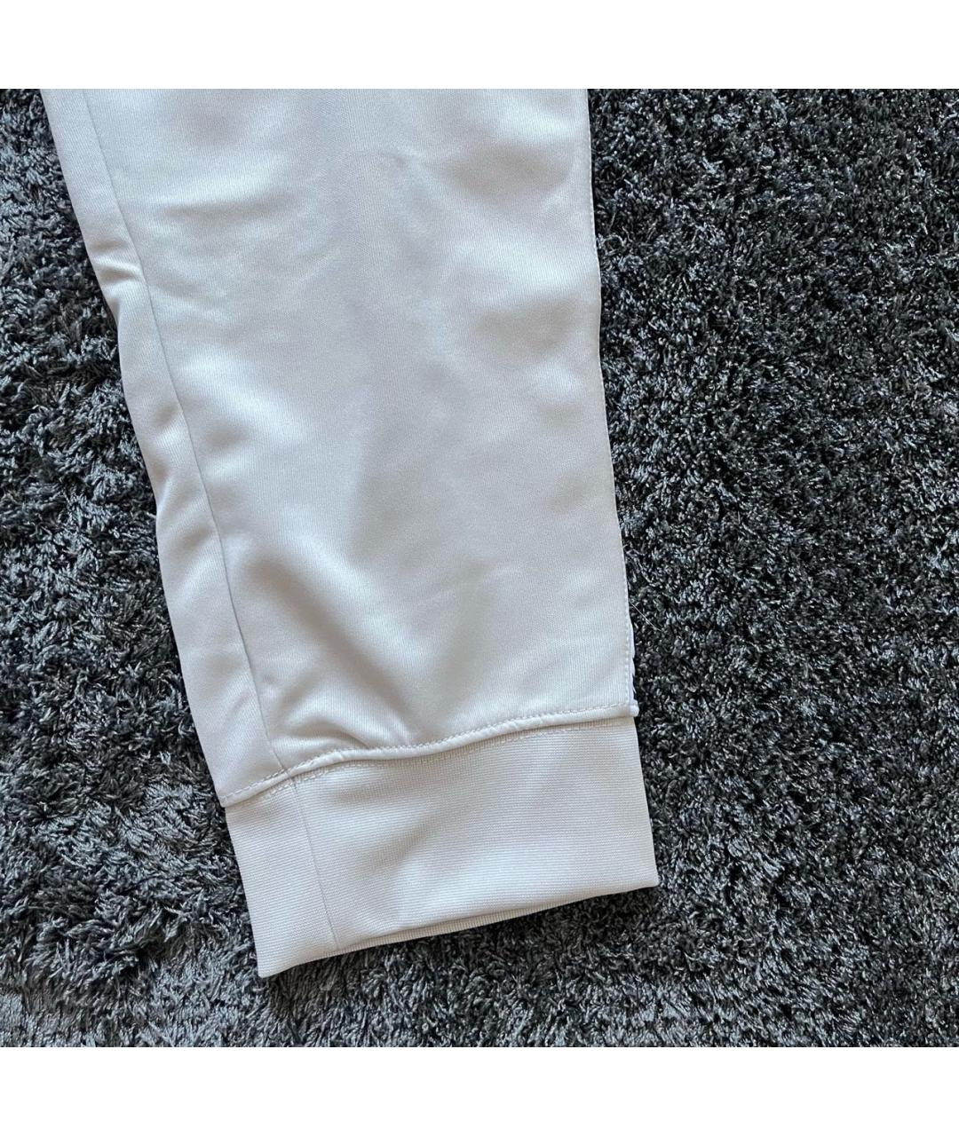 NIKE Белые хлопковые повседневные брюки, фото 5
