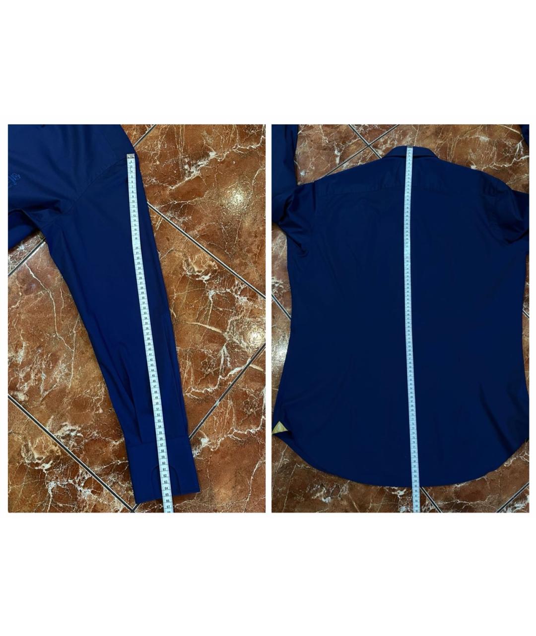 BILLIONAIRE Синяя кэжуал рубашка, фото 8