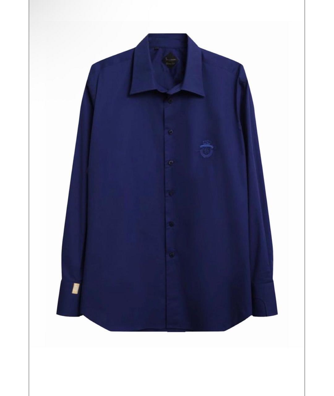 BILLIONAIRE Синяя кэжуал рубашка, фото 9