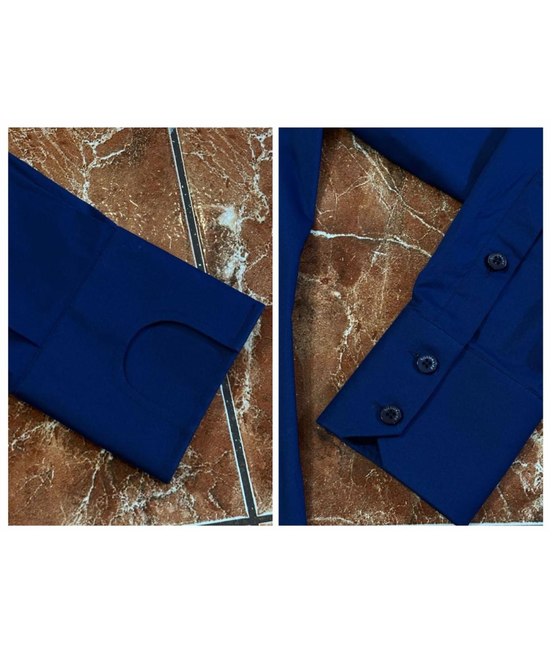 BILLIONAIRE Синяя кэжуал рубашка, фото 5