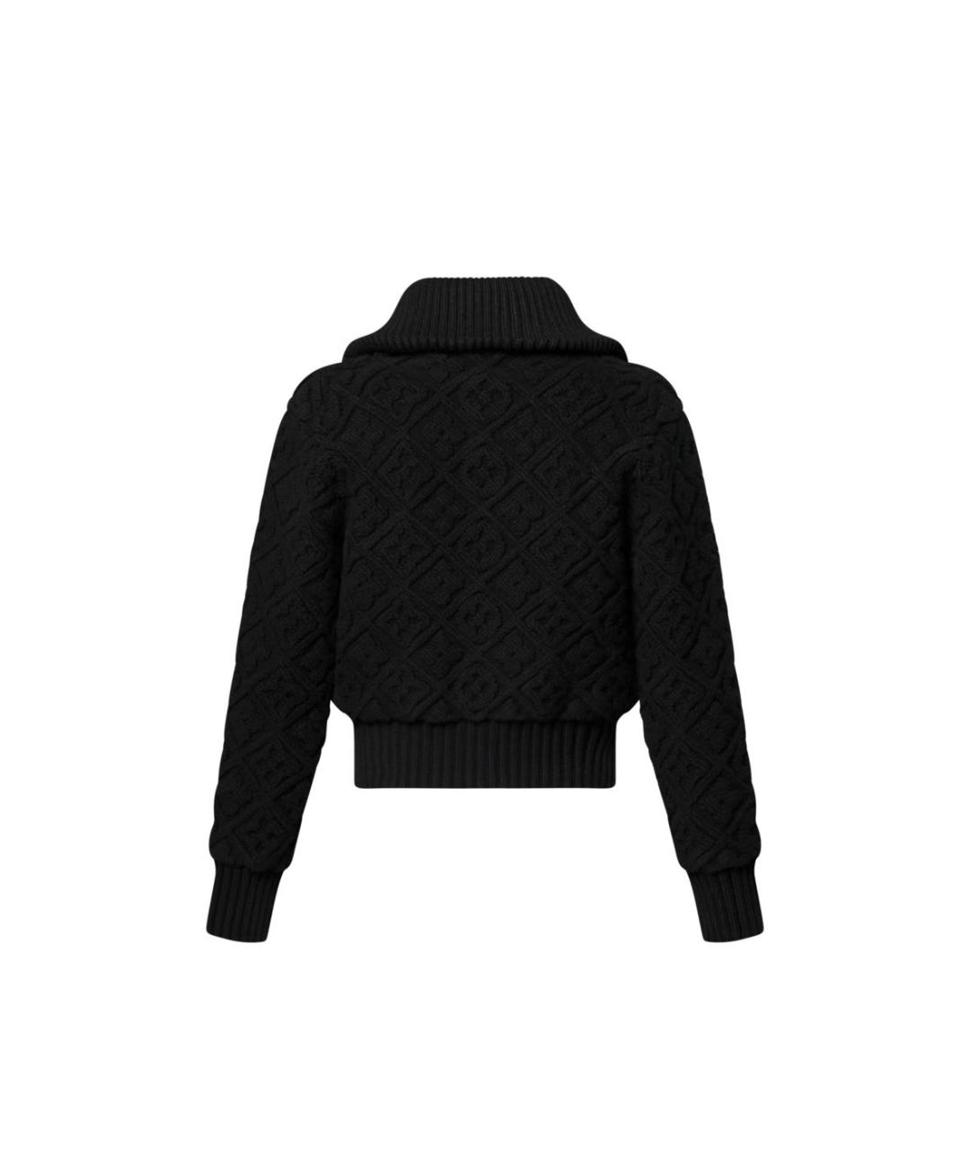 LOUIS VUITTON Черный шерстяной жакет/пиджак, фото 4