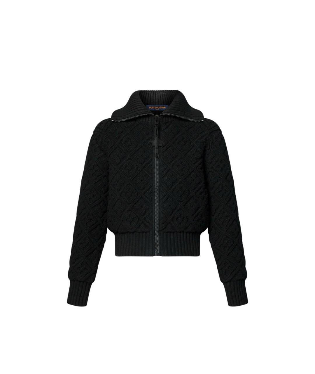LOUIS VUITTON Черный шерстяной жакет/пиджак, фото 5