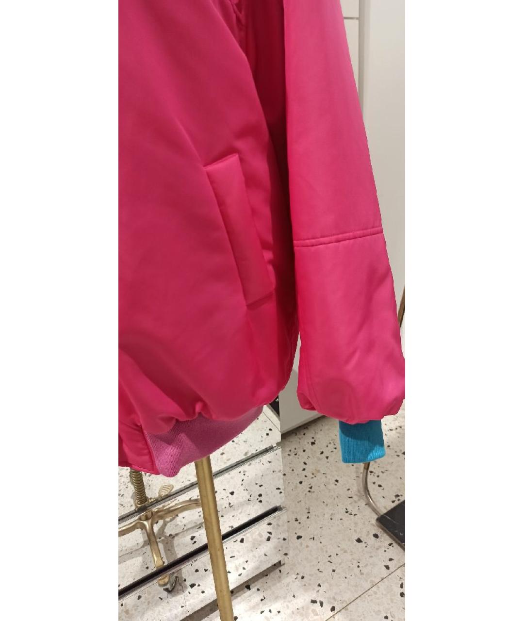 KHRISJOY Розовая полиамидовая куртка, фото 5