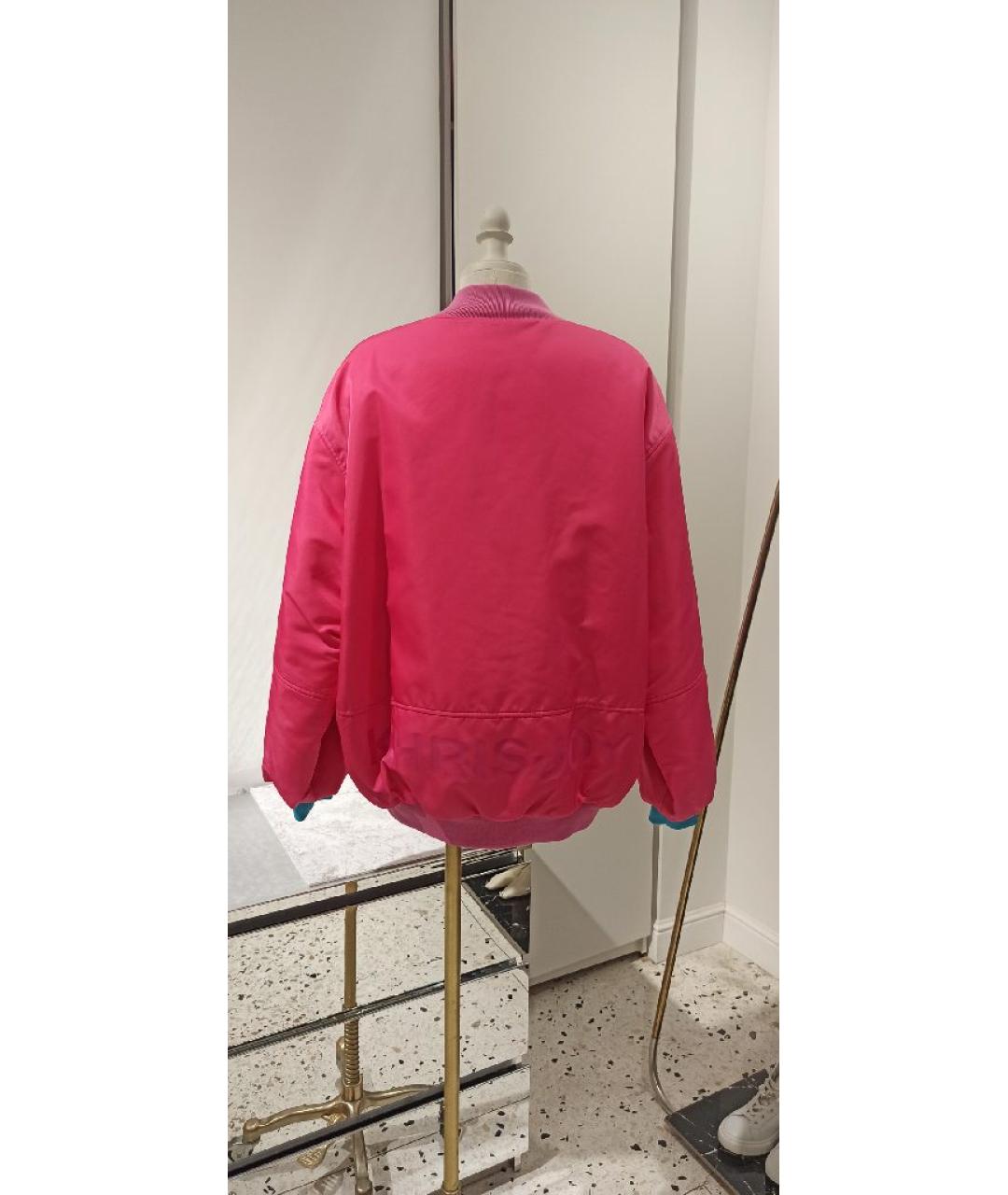 KHRISJOY Розовая полиамидовая куртка, фото 4