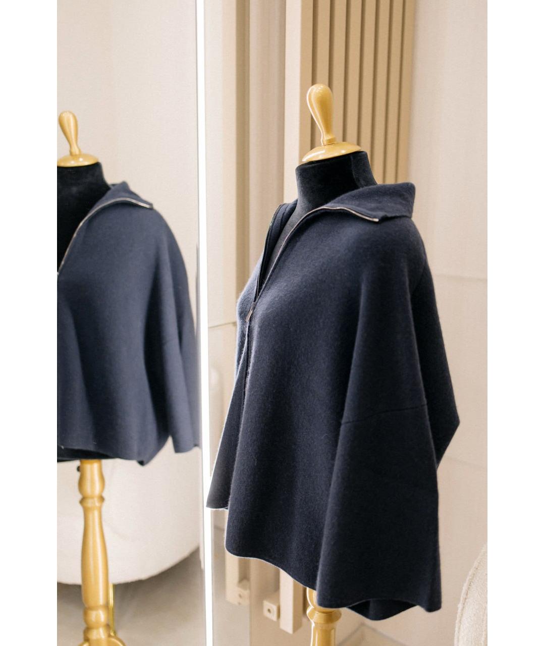 GENTRY PORTOFINO Темно-синий кашемировый джемпер / свитер, фото 2