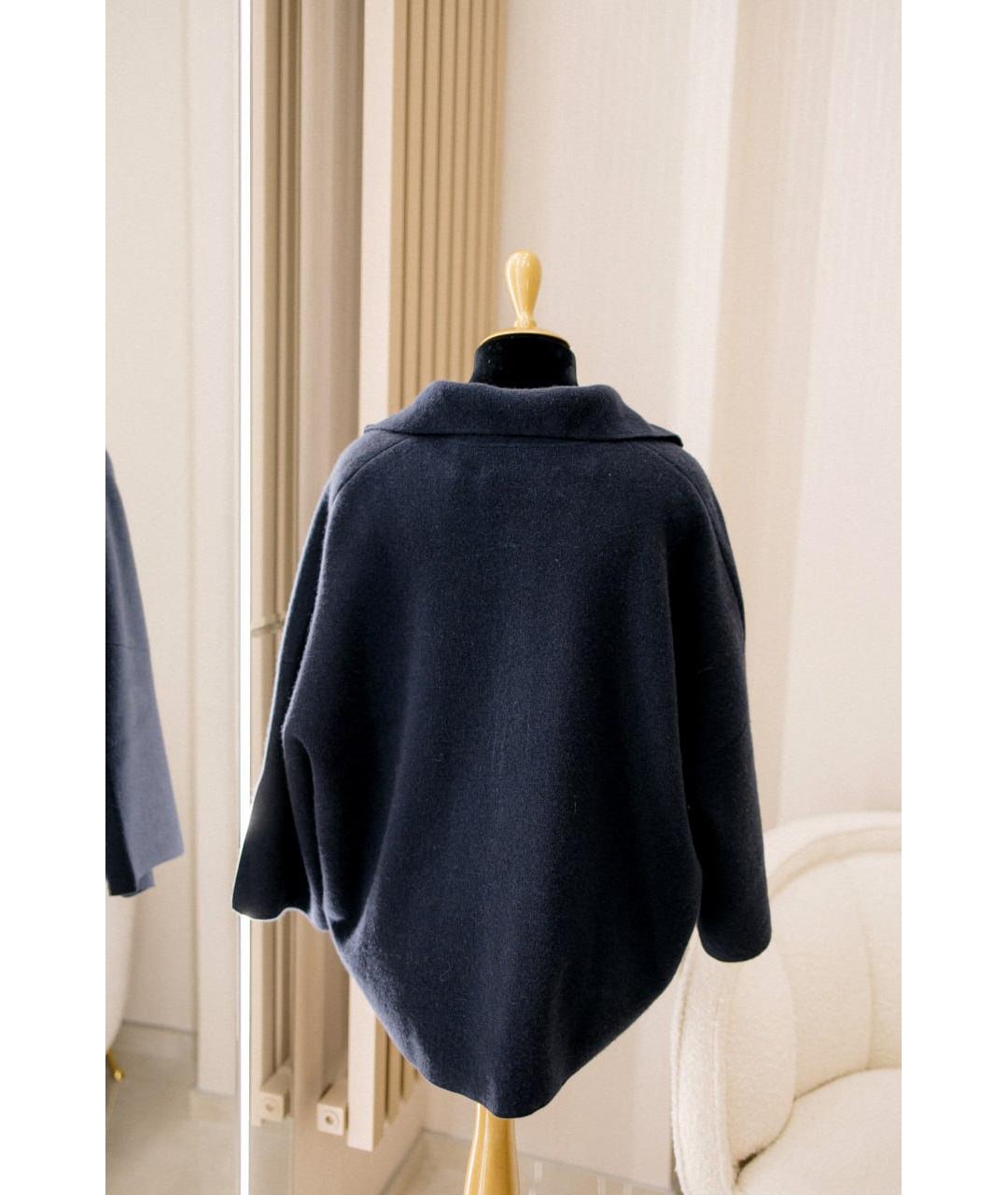 GENTRY PORTOFINO Темно-синий кашемировый джемпер / свитер, фото 4
