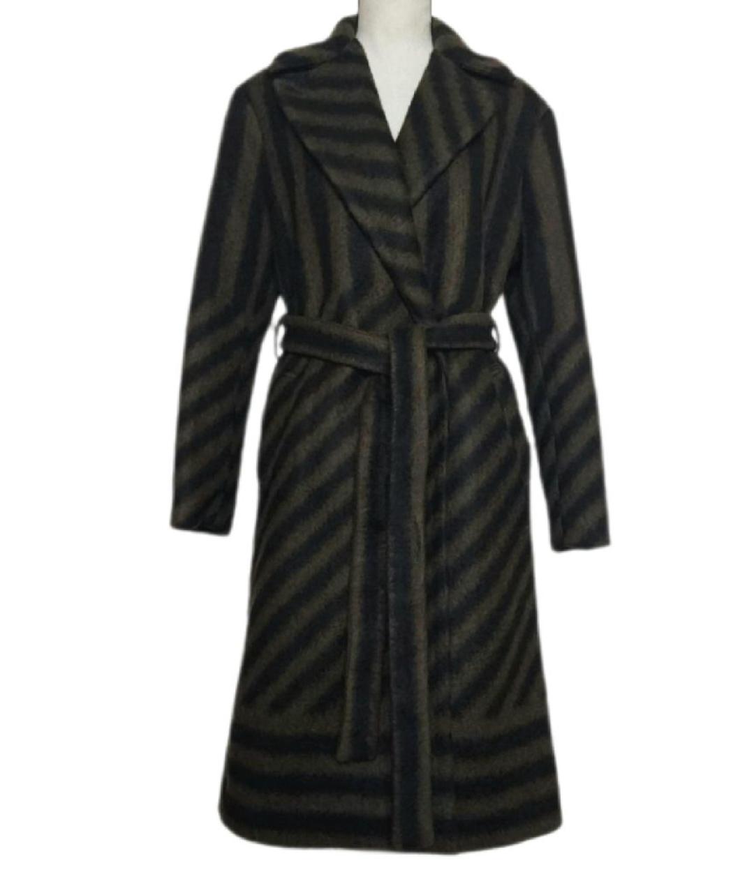 CLOSED Черное полиэстеровое пальто, фото 5