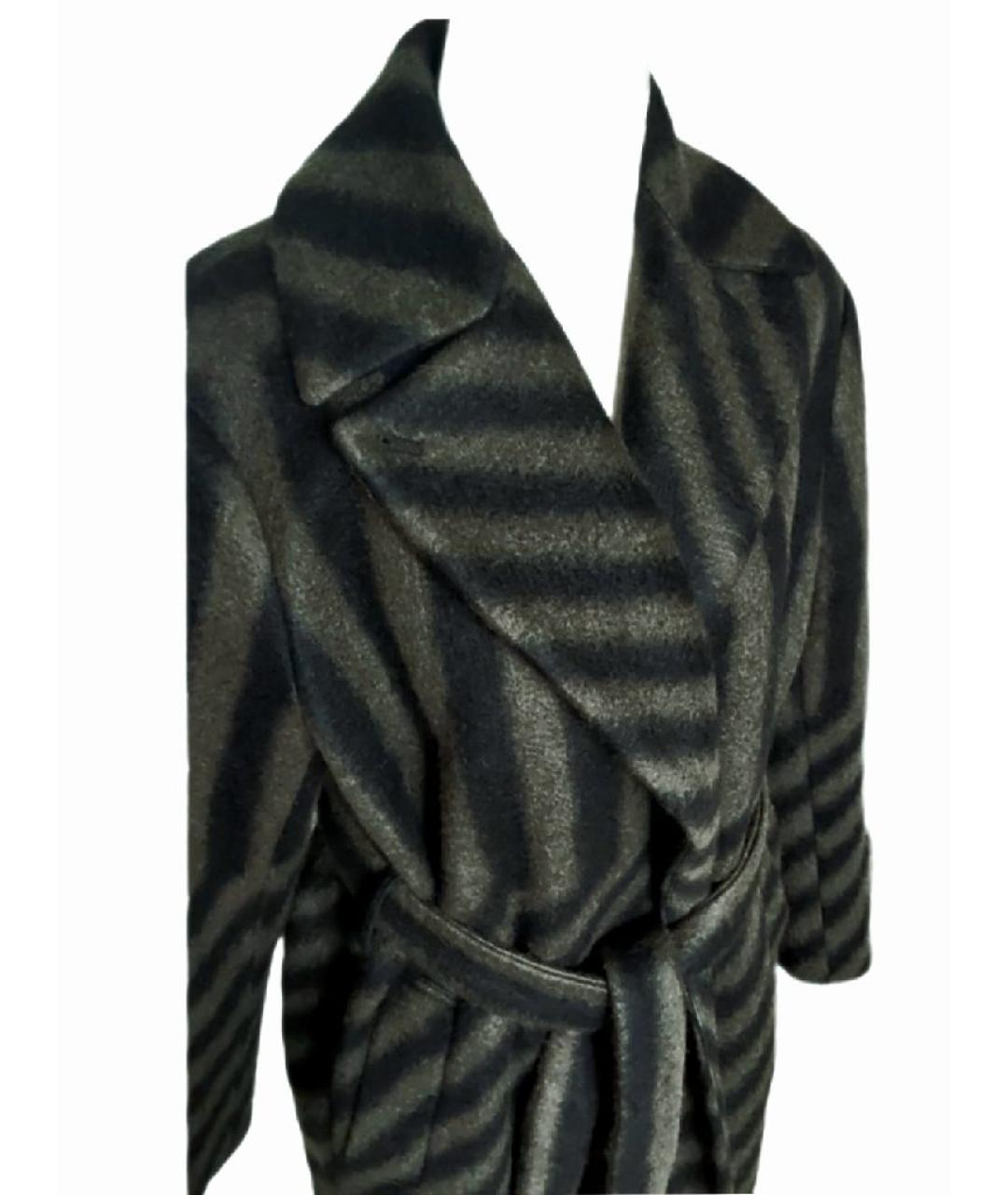 CLOSED Черное полиэстеровое пальто, фото 3