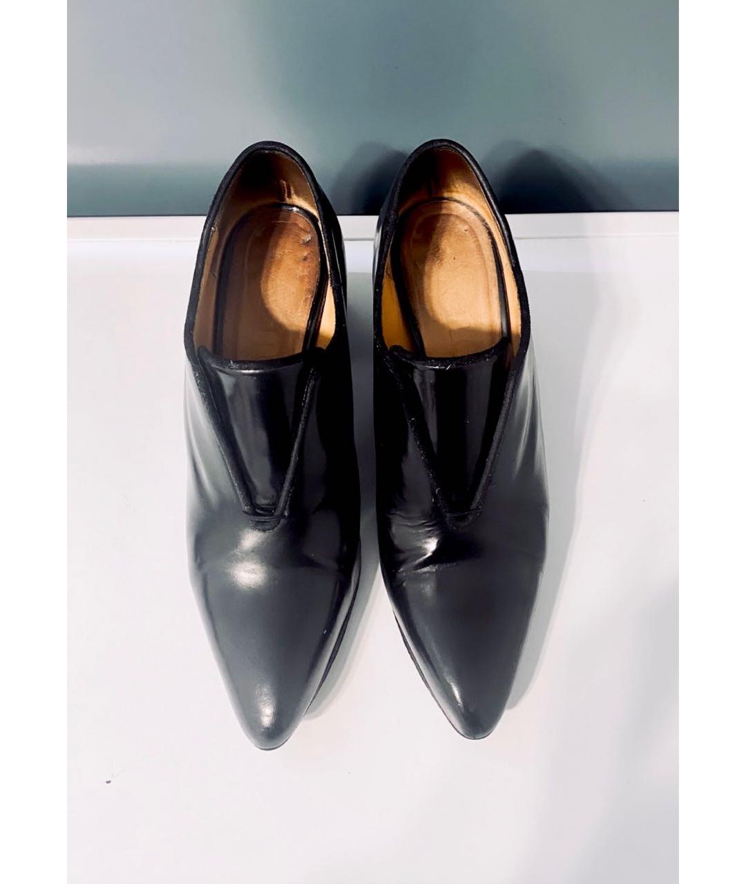ACNE STUDIOS Черные кожаные туфли, фото 3