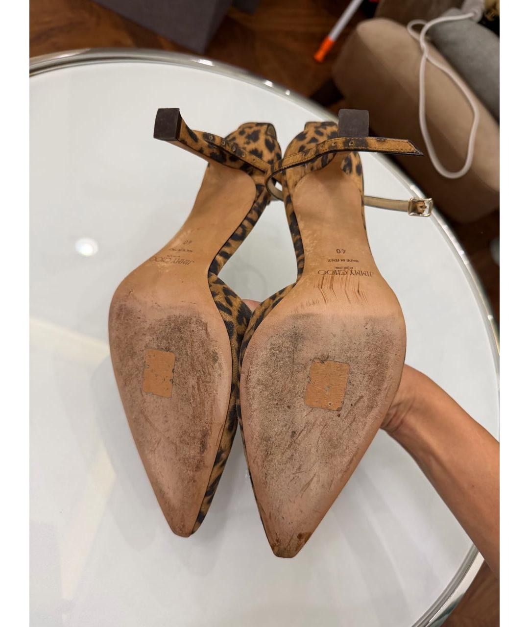 JIMMY CHOO Мульти кожаные туфли, фото 2