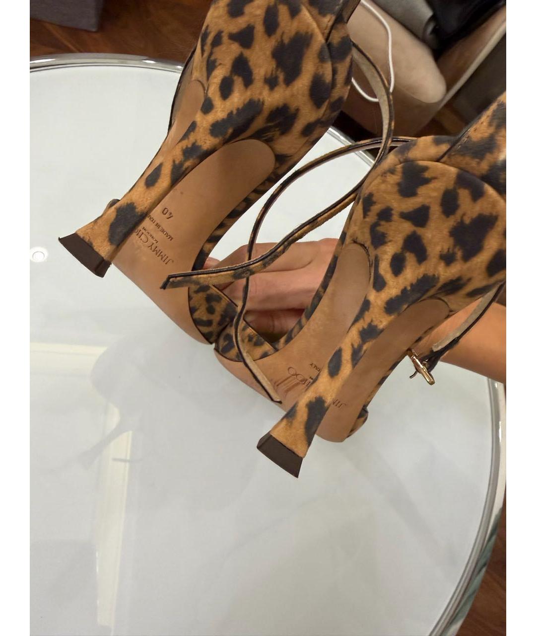 JIMMY CHOO Мульти кожаные туфли, фото 4