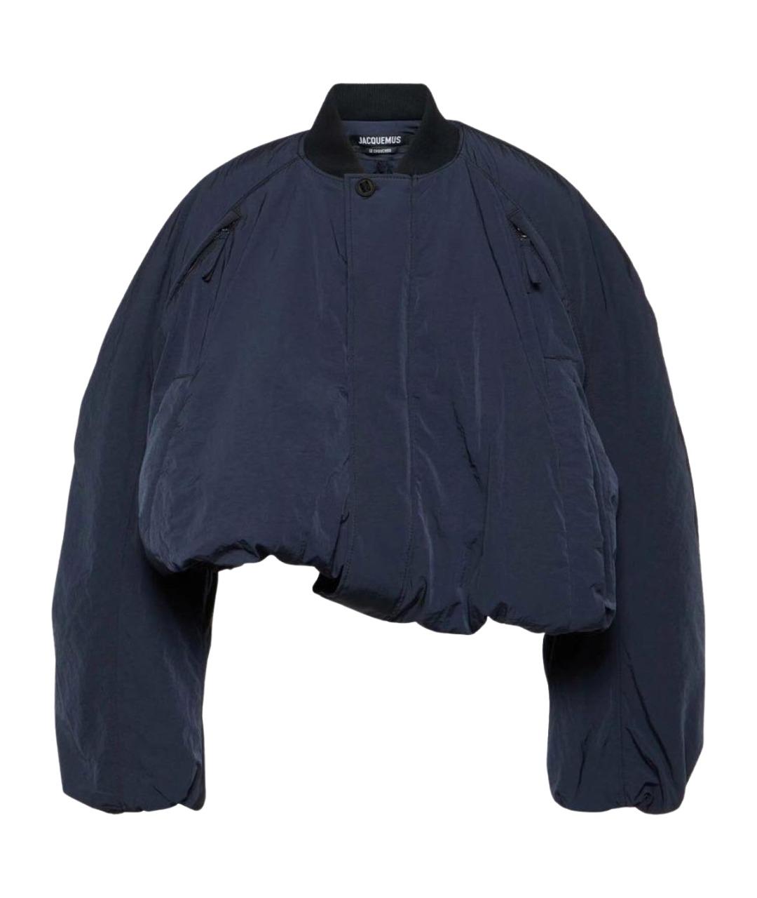 JACQUEMUS Темно-синяя куртка, фото 1