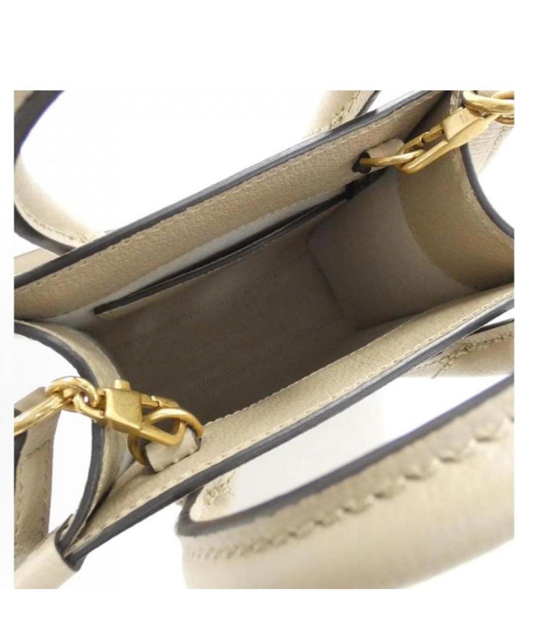GUCCI Бежевая сумка с короткими ручками, фото 4