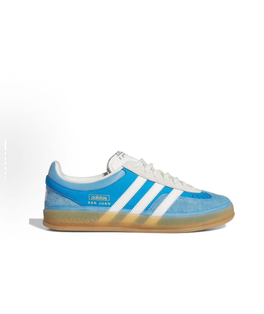 ADIDAS Голубые низкие кроссовки / кеды, фото 2