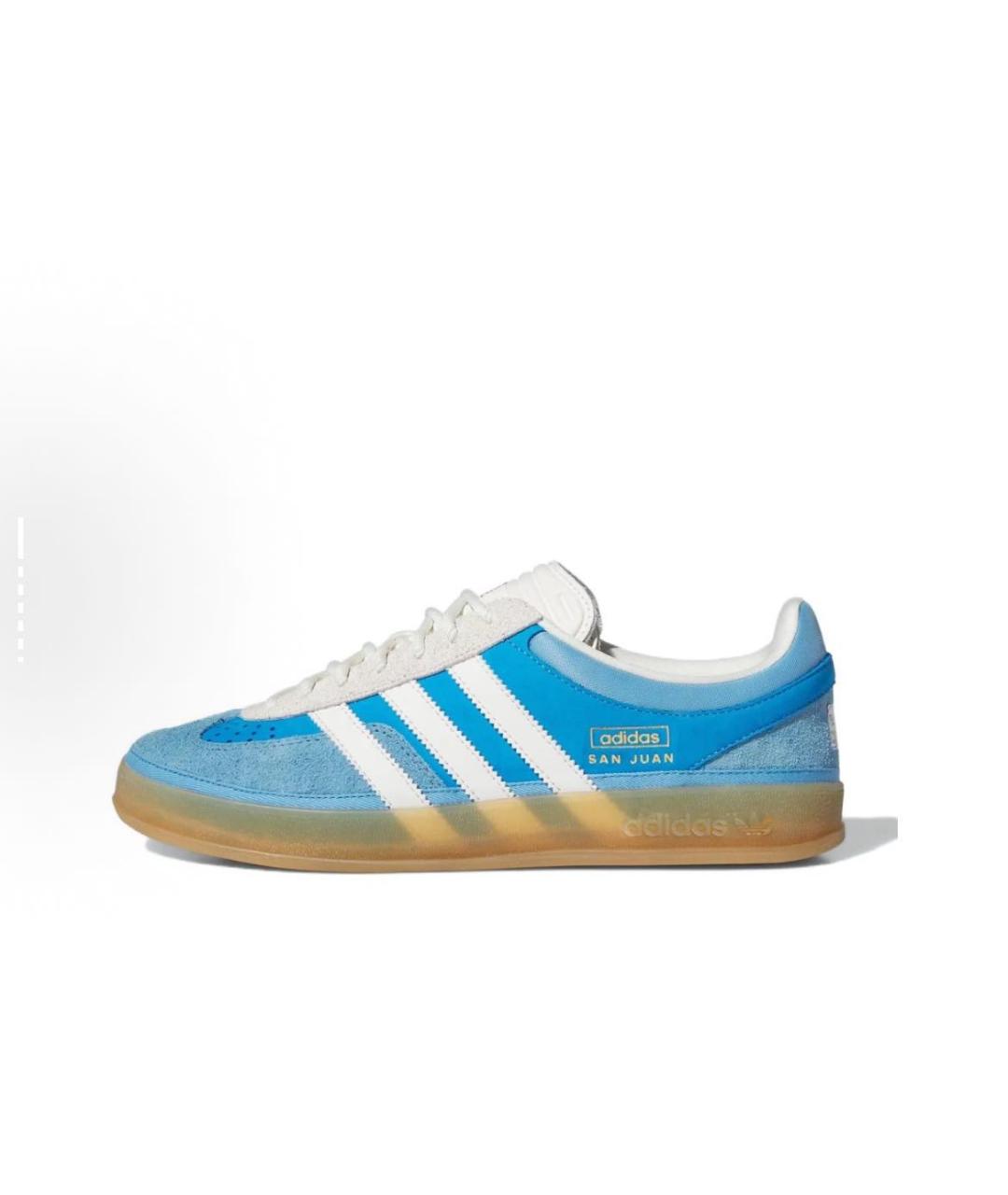 ADIDAS Голубые низкие кроссовки / кеды, фото 4