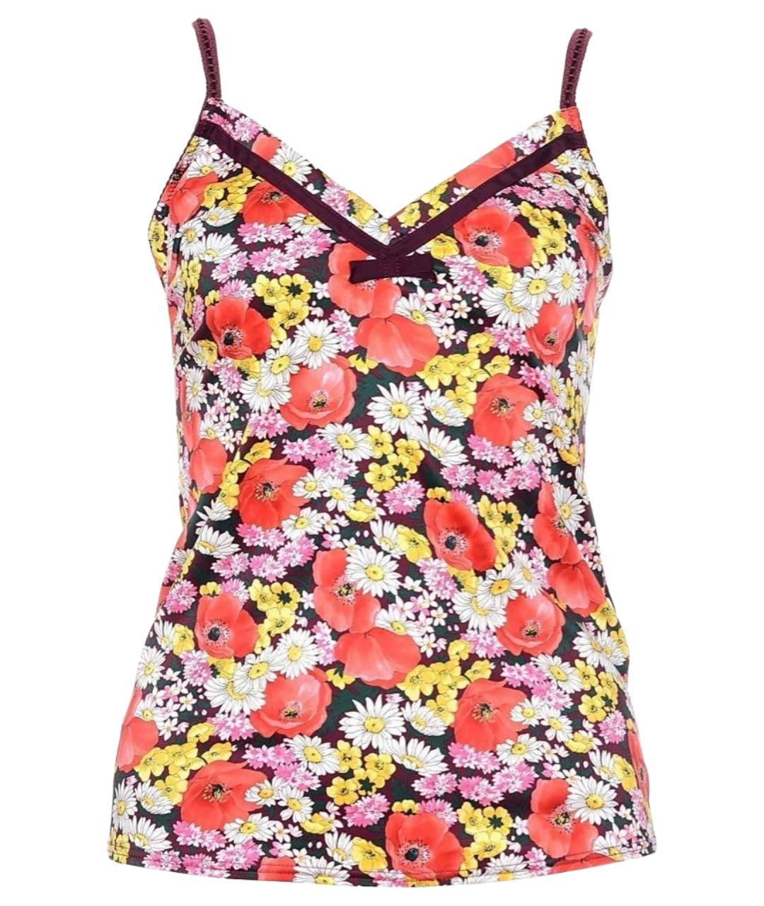 DOLCE&GABBANA Мульти полиэстеровая майка, фото 1