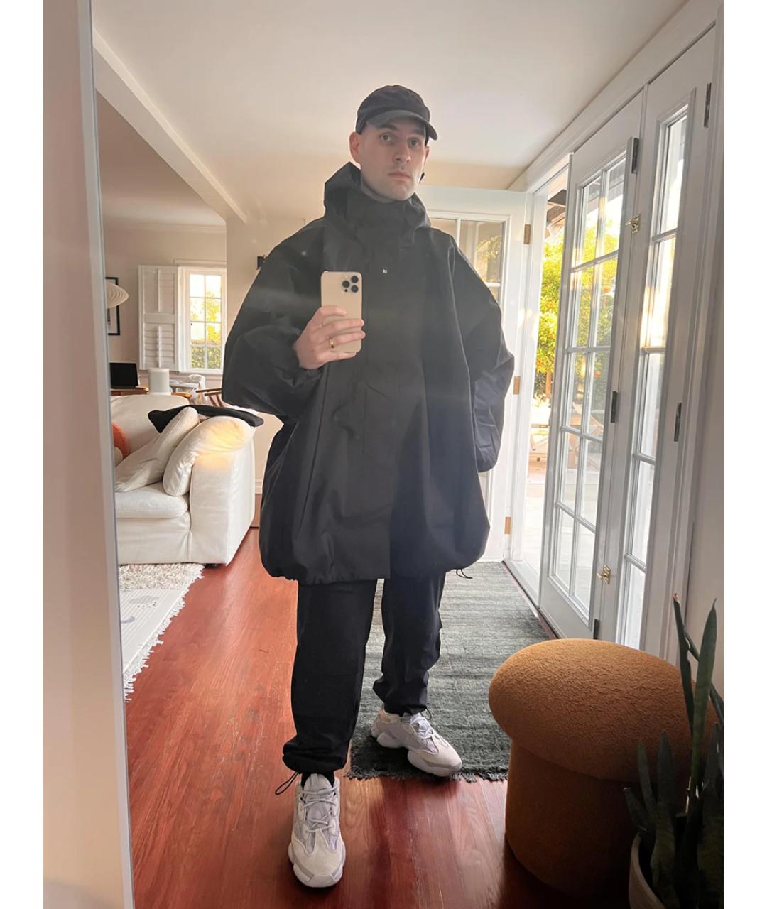 YEEZY Черная синтетическая куртка, фото 3