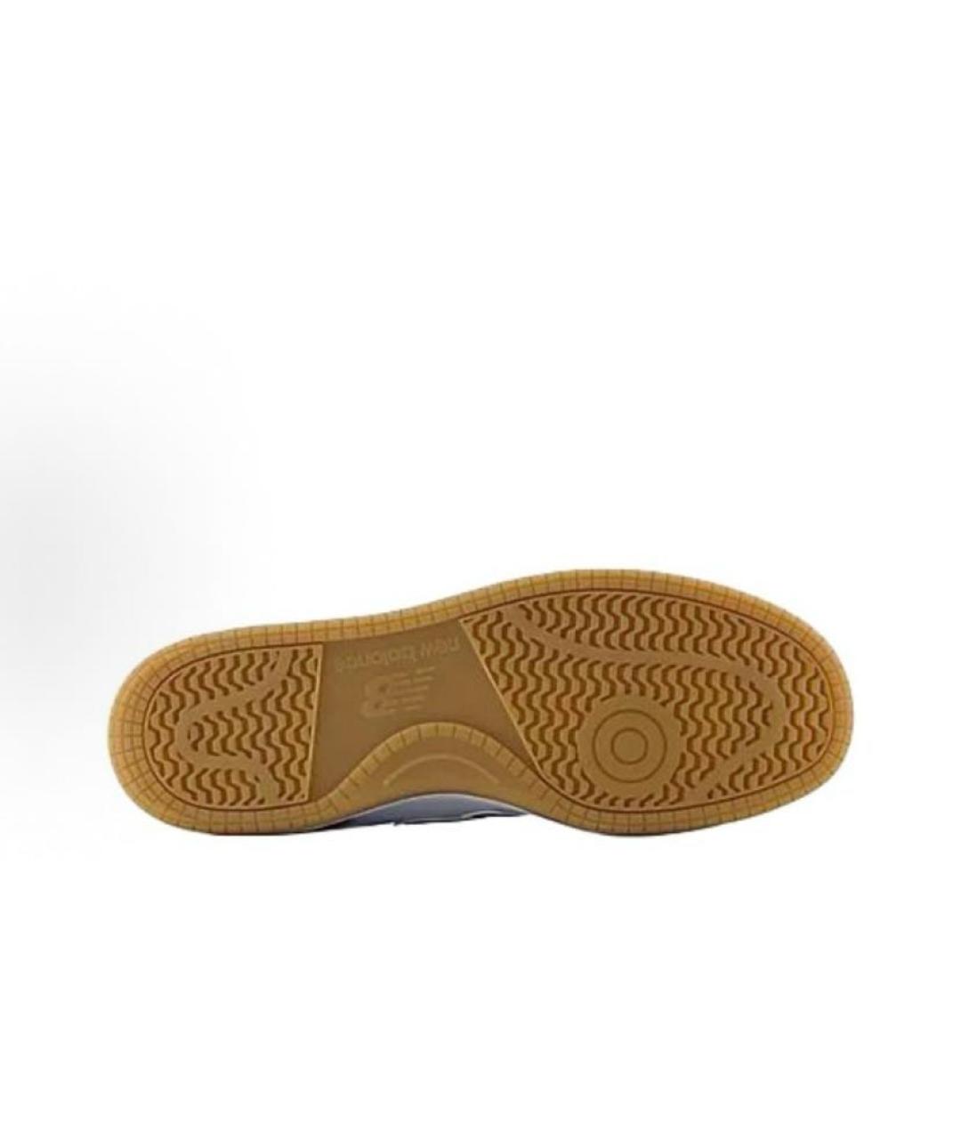NEW BALANCE Белые кожаные кроссовки, фото 5