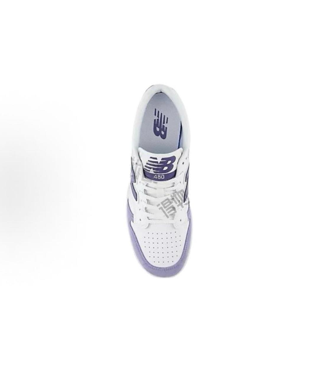 NEW BALANCE Белые кожаные кроссовки, фото 4
