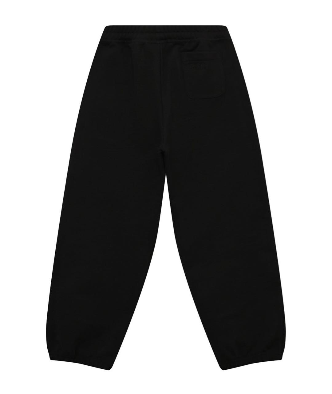 VETEMENTS Черные хлопковые повседневные брюки, фото 2