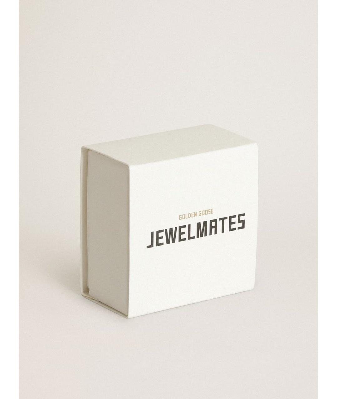 GOLDEN GOOSE DELUXE BRAND Золотые металлические серьги, фото 5