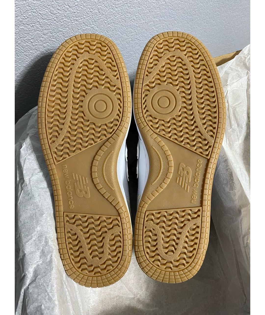 NEW BALANCE Белые кожаные кроссовки, фото 6