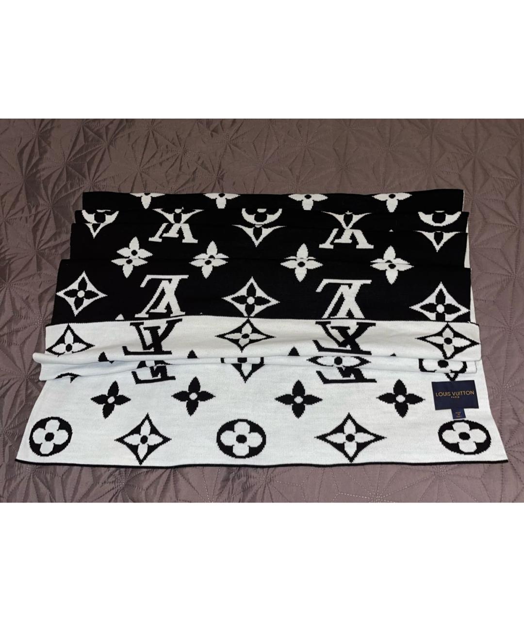 LOUIS VUITTON Мульти шерстяной шарф, фото 2