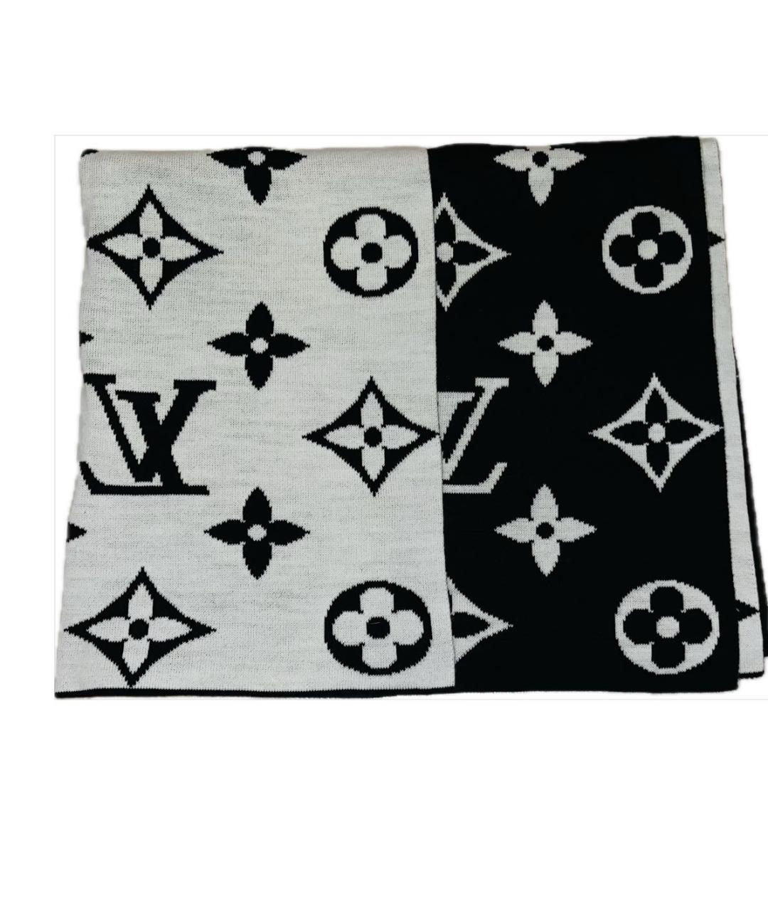 LOUIS VUITTON Мульти шерстяной шарф, фото 6