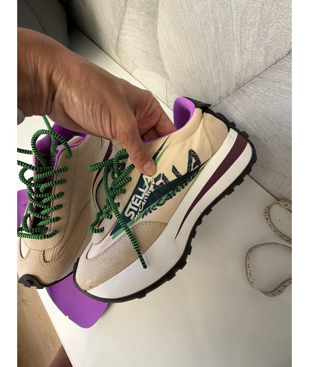 STELLA MCCARTNEY Замшевые кроссовки, фото 8