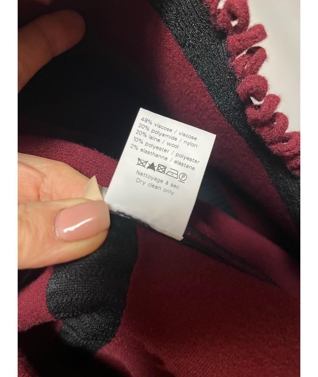 ALAIA Черное вискозное вечернее платье, фото 5