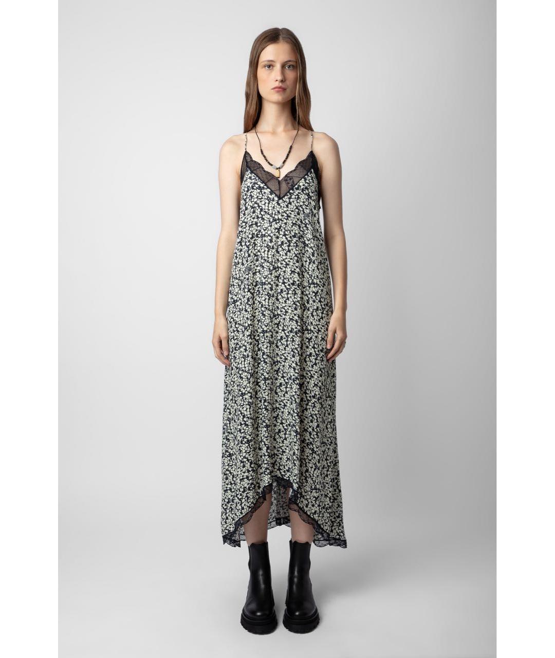 ZADIG & VOLTAIRE Черный вискозный сарафан, фото 2