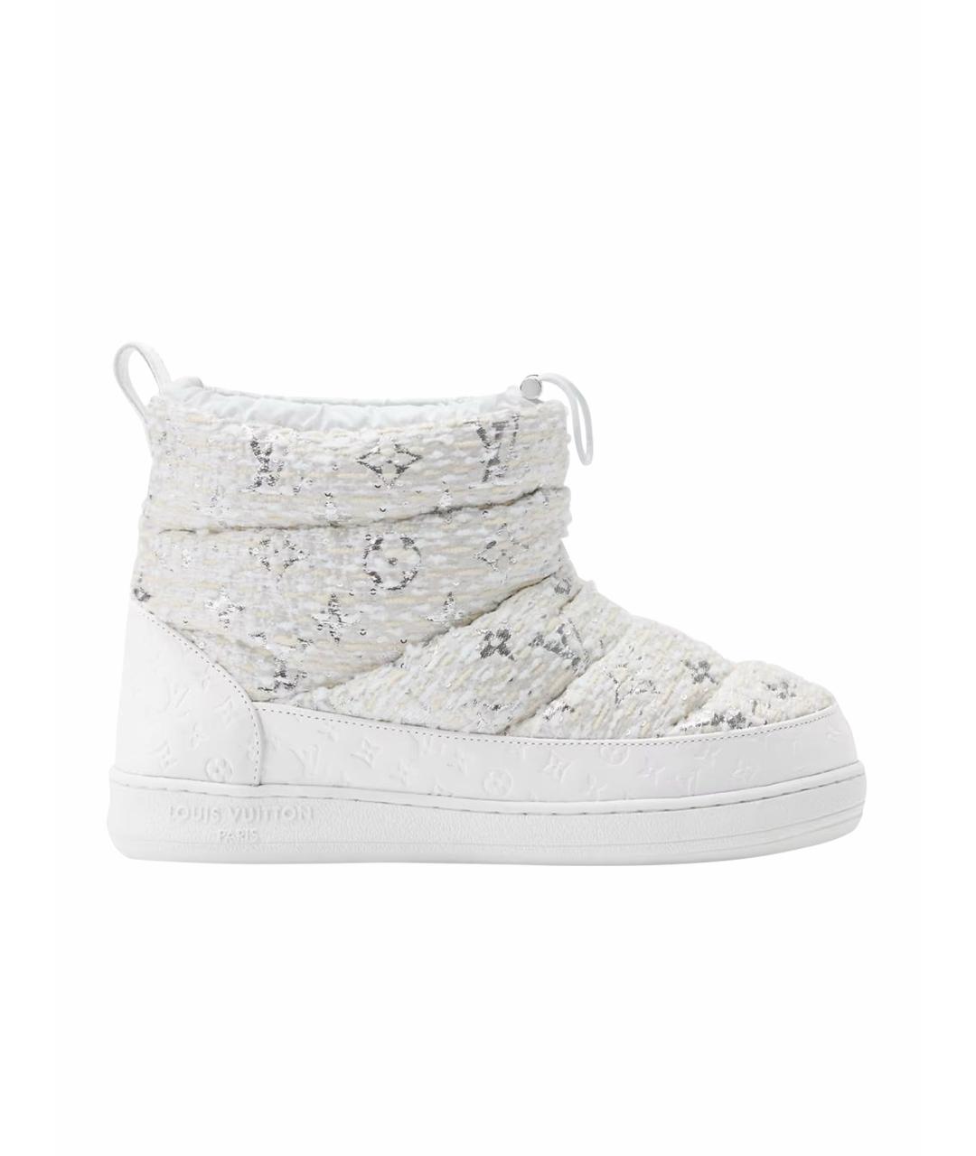 LOUIS VUITTON Белые ботинки, фото 1