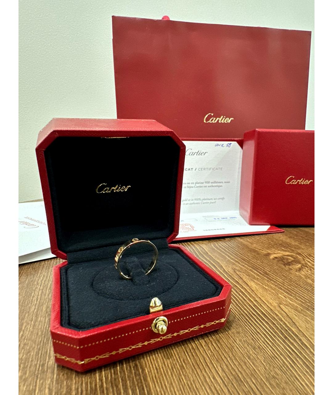 CARTIER Золотое кольцо из желтого золота, фото 3