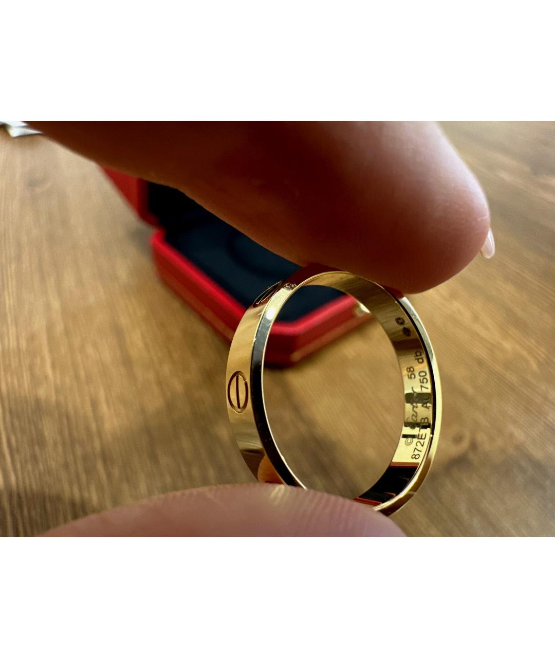 CARTIER Золотое кольцо из желтого золота, фото 4