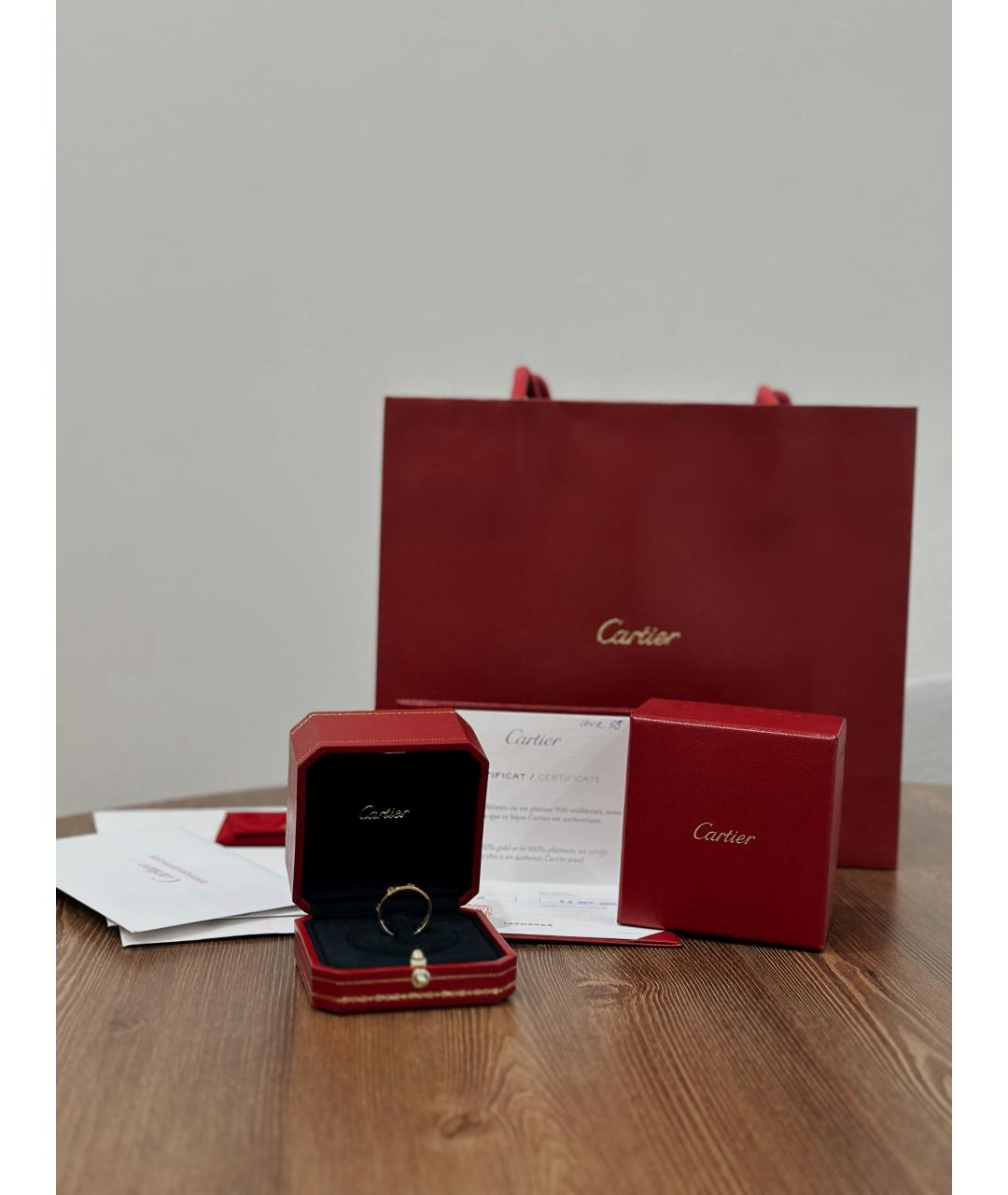 CARTIER Золотое кольцо из желтого золота, фото 2