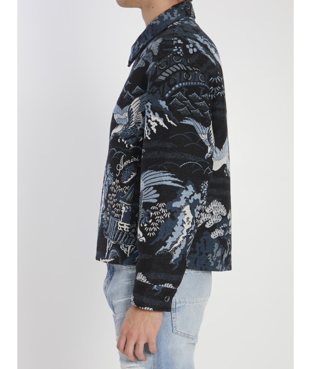 AMIRI Черная хлопковая куртка, фото 4