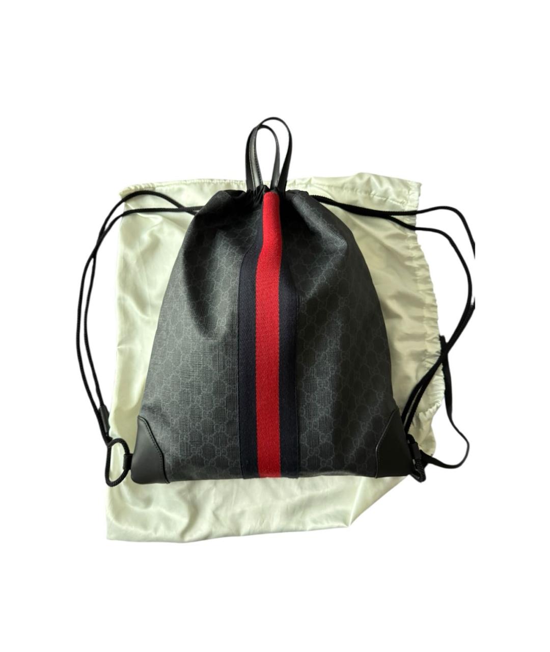 GUCCI Черный рюкзак, фото 8