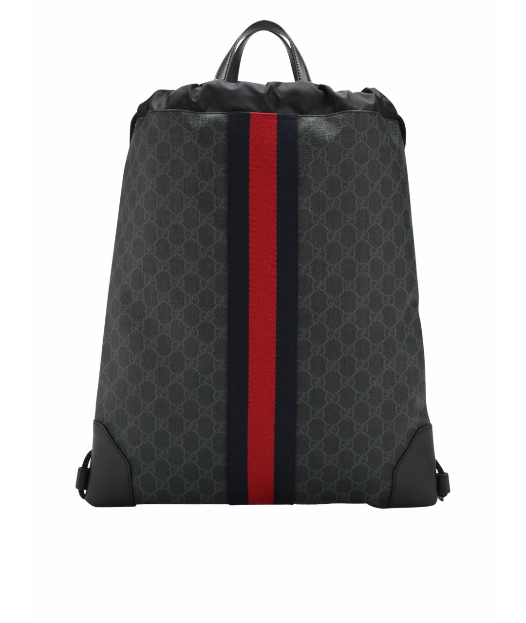 GUCCI Черный рюкзак, фото 1