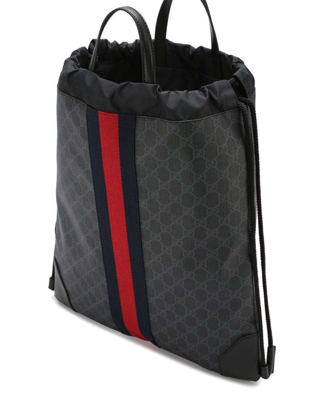 GUCCI Черный рюкзак, фото 2