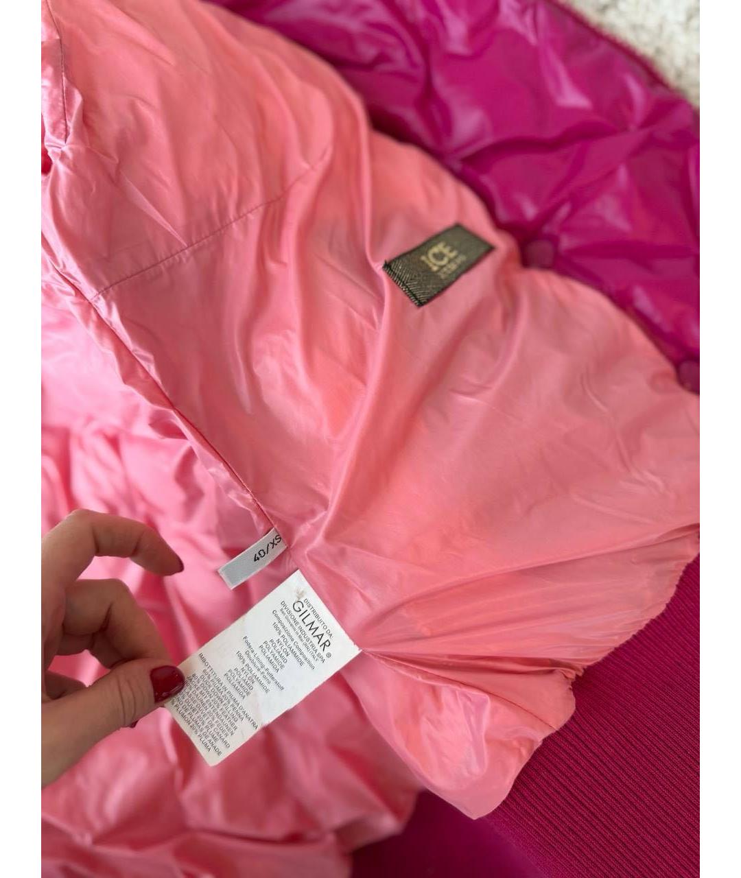 ICEBERG Фуксия куртка, фото 5