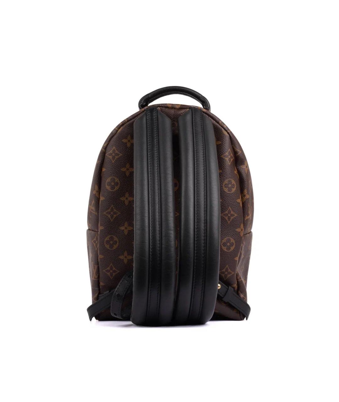 LOUIS VUITTON Коричневый кожаный рюкзак, фото 2